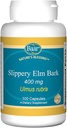 Baar Nature's Blessing Slippery Elm Bark Capsules, 400 mg Potent Herbal Supplement for Men & Women, Supports Digestive Comfort, Gut Health and Toxin Removal, 100 per Şişe başına 100