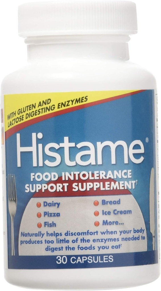 Gıda hoşgörü Desteği, 30 Capsules