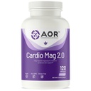 AOR, Cardio Mag 2.0, υποστηρίζει μια υγιή καρδιά, μυϊκή λειτουργία και ενέργεια, συμπλήρωμα μαγνησίου, 30 μερίδες (120 κάψουλες)