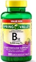 Spring Valley B12 5000mcg 300ct Metabolism Desteği