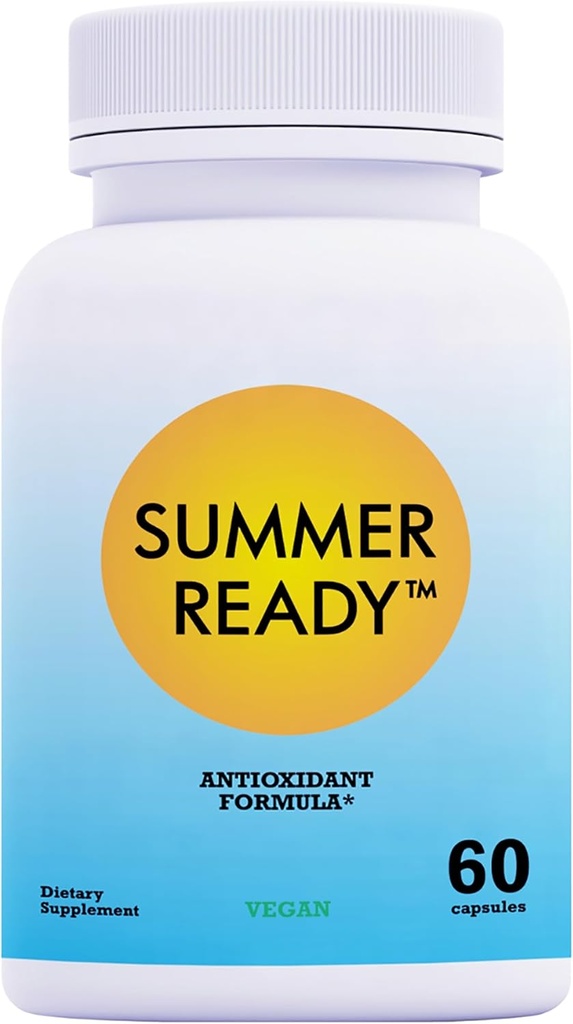 Skin Care Supplement Capsules - Nicotinamid/Niacinamid/Niacin 500 mg (Vitamin B3) ve Polypodium Leucmos (Fern Extract) 480 mg, Antioksit Formula