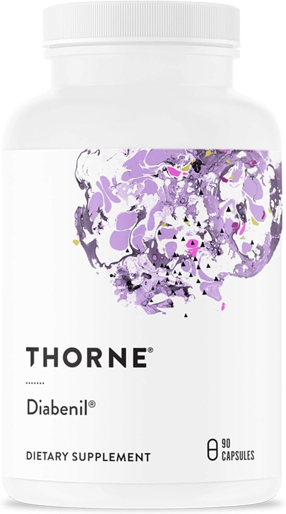 THORNE - Diabenil - Sağlık Koruma Desteği* - Chromium, ALA ve Quercetin Phytosome - 90 Capsules