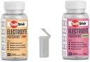 SaltStick FASTCHEWS® Variety 2-Pack - 60 μπουκάλια με Peachάκινο & Καρπούζι με τον αγώνα έτοιμο σωλήνα