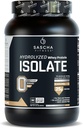 SASCHA FITNESS Hydrolyzed Whey proteini Isolate,% 100 Grass-Fed (2.11 Pounds) (Caramel Flavor)