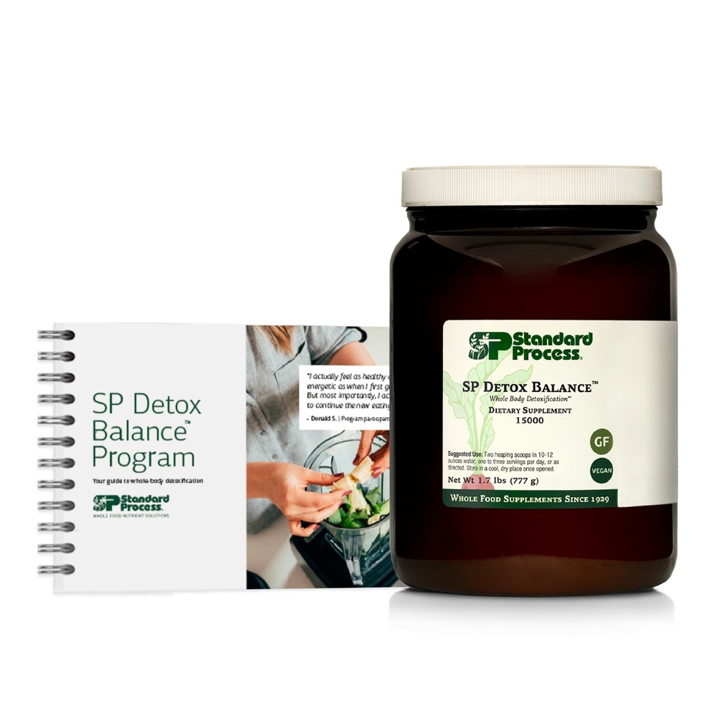 Standart Süreç SP Detox Balance, 10 Günlük Program Kit - Detox, Pea protein, Iron, Magnezyum & Choline - Vegan, Non-Dairy & Gluten-Free - 1 Kit