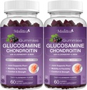 Mulittea Glucosamine Chondroitin Gummies - Ekstra Kuvvetli Ortak Destek Supplement ile MSM & Elderberry ile Doğal Ortak, Antioksit Immune Support for Yetişkinler, Men & Women-(2 Pack)