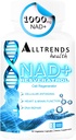 ALLTRENDS Sağlık NAD Supplement 1000 mg |Resveratrol 500 mg | TMG Tritilglycine 500 mg |Vitamins for Cell Regeneration, Heart & brain Function, DNA Tamir, Longevity, Energy & Oxidative Stress | 60Caps