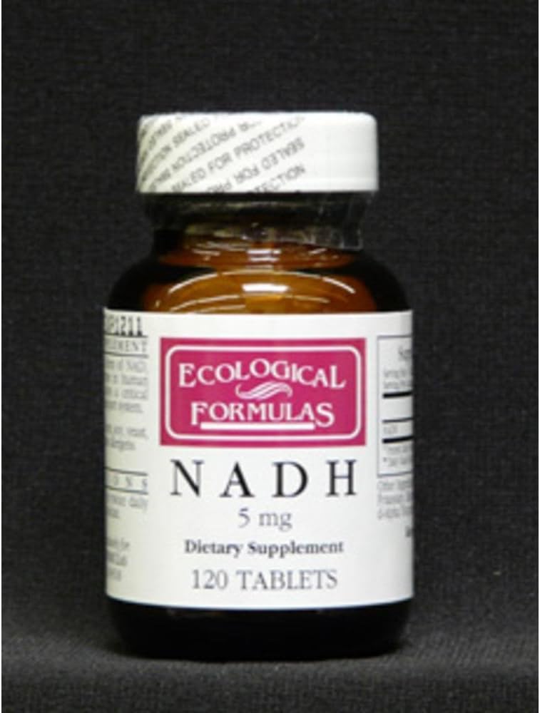 Ecological Formulas Nadh Tablet, 5 mg, 120 Kont