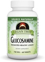 Source Naturals Vegan True Glucosamine, Sağlıklı Ortakları teşvik eder*, 750 mg - 60 Tabletler