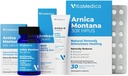 VitaMedica | Arnica & Vitamin K Cream + Arnica Montana 30X (Bottle & F) Sche | Bruising, Swelling, Inflammation & Pain Relief | Softens, Calms, Moisturizes, & Restores Bruized Skin