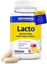 Enzymedica Lacto, Advanced Lactase Pills for Dairy Support, Helps Break Down Λακτόζη, Καζεΐνη & Λιπαρά, Dairy Relief Pills, Vegan, 30 Κάψουλες