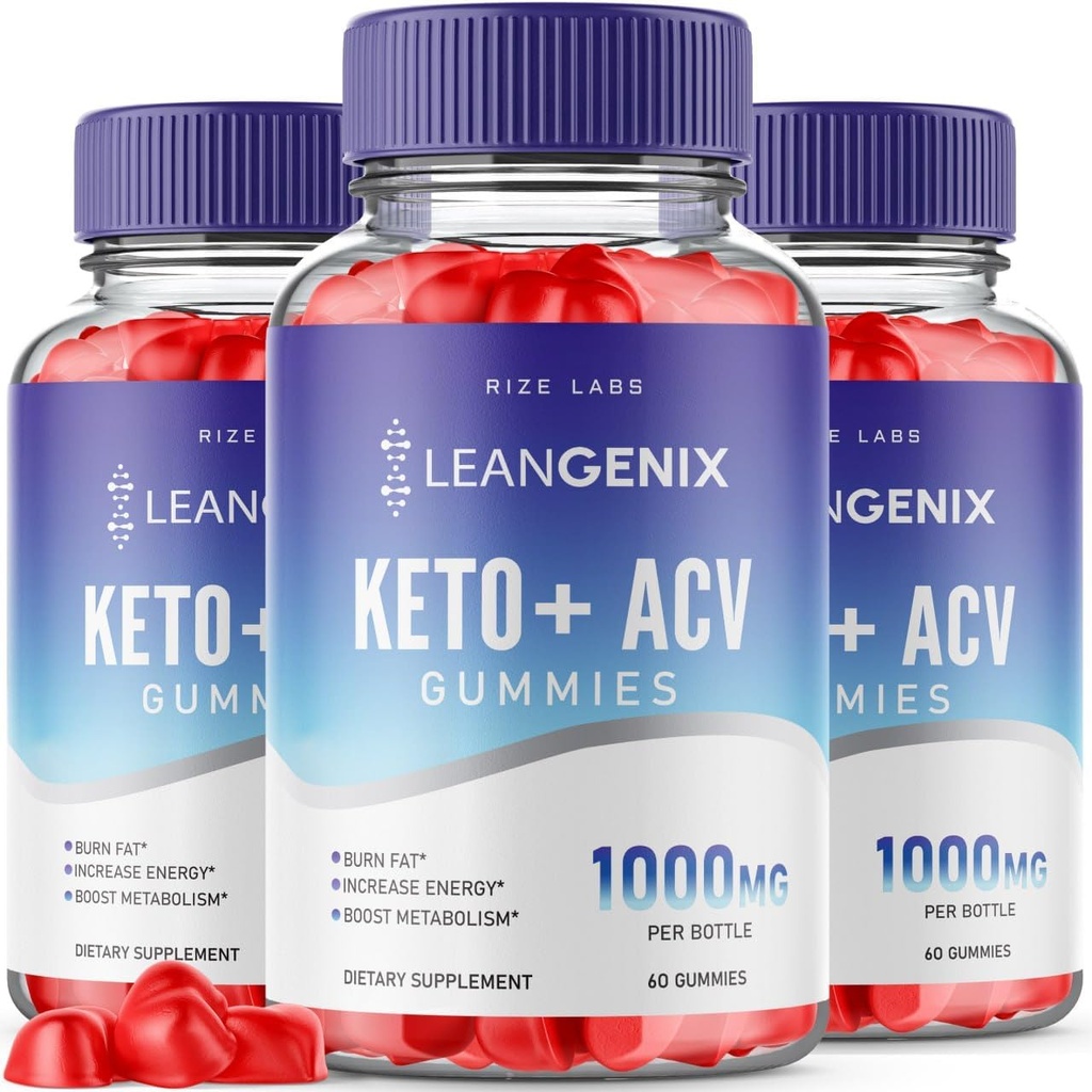 rize labs (πακέτο 3 Leangenix Keto + ACV Gummies για Σύνθετη απώλεια βάρους, Leangenix Keto για να κάψει λίπος και να χρησιμοποιηθεί ως κύρια πηγή ενέργειας, Gomitas, αναθεώρηση συμπλήρωμα (180 Gummies)