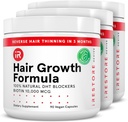 iRestore Saç Büyüme Tamamı - Doğal Tatil Blokları ve Multivitamini - Vegan, Non-GMO, 90 Capsules - Supportsáer, Güçlü Saç Erkekler ve Kadınlar için - 3Pack
