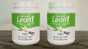 Lean1 Replacement Protein Shake, Vanilla Flavor, 2-PACK των 15 δοχεία συντήρησης