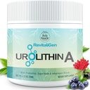 Urolithin Superfoods, Adaptogen Mix & Prebiyotiks ile 2000 mg Toz Supplement - 4.23 OZ