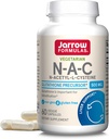 Jarrow Formulas® N-A-C 500 mg, Diyet Supplement, Antioksit Sağlık için Antioksit Desteği, 60 Veggie Capsules, 60 Day Supply Supply