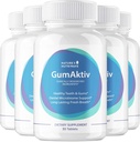 GumAktiv Oral Health Supplement – 3.5 Billion Probiotics, Supports Natural Oral Balance, Cleanses Mouth, Promotes Healthy Gums & Teeth, Non-GMO, Gluten-Free | 30 Tablets, 6 Month Supply