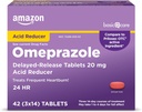 Temel Bakım Omeprazole Gecikmiş Yayın Tabletleri 20 mg, Frequent Heartburn, Asit Tespiti, Kalpburn Tıp, 42 Kont (Pazar 1) (Pazarlama değişebilir)