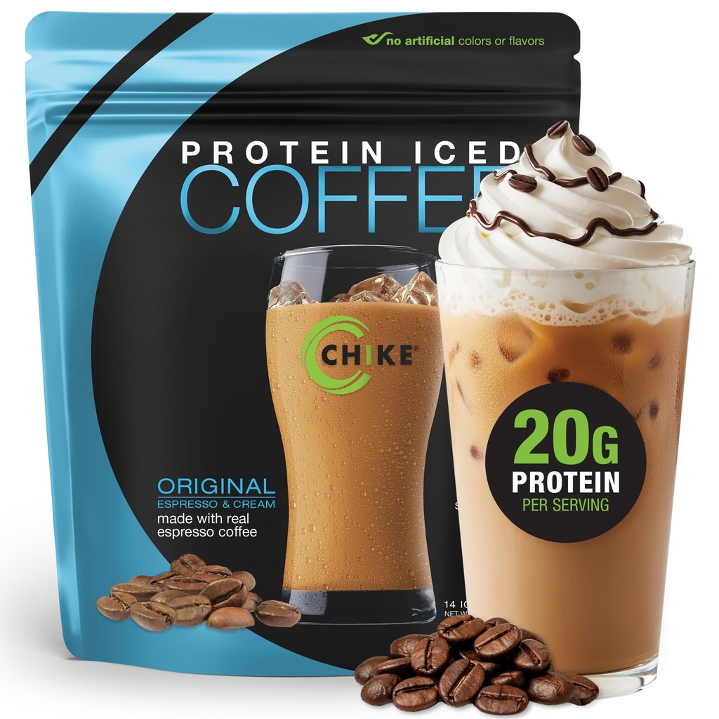 Chike High protein Buzlu Kahve, Orijinal, 14 Hizmet (15.1 Ounce)