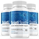 (3 Pack) Sciatioothe συμπλήρωμα για Sciatica, Sciati Soothe Nerve Υγεία, Sciatisoothe Κάψουλες Βιταμίνες, Sciatisoothe Advanced Συνολική Wellness Υποστήριξη Μέγιστη δύναμη Φόρμουλα ΗΠΑ (180 Κάψουλες)