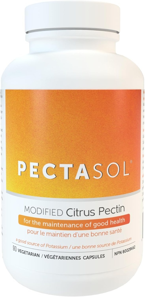 Pecta Sol Modified Citrus Pectin – 90 Capsules – Total-Body Health Supplement to Support the Heart, Immune System, Inflammation Response & Health Aging + Sağlıklı Galectin-3 Seviyelerini Korumak