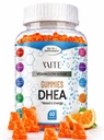 DHEA 50mg Erkekler ve Kadınlar için Gummies - Hormon Dengesi, Enerji ve Mood Destek - Immune System Alert – Vegan, Gluten-Free, Non-GMO – Perimenopause & Menopause Supplement 60 Chews