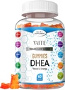 DHEA 50mg Erkekler ve Kadınlar için Gummies - Hormon Dengesi, Enerji ve Mood Destek - Immune System Alert – Vegan, Gluten-Free, Non-GMO – Perimenopause & Menopause Supplement 60 Chews