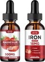 Kadınlar için Sıvı Demir Tamamı Magnezyum Glycinate Liquid Drops
