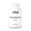 Vital Nutrients Osteo-Nutrients | Vitamin K2 + D3, Kalsiyum, Bone & Heart Support* | Vegetarian Supplement | Gluten, Süt, Soy Free | 180 Capsules
