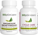 BiOptimizers Magnezyum 4, (30 Capsules) & Çevrim Bakım, (45 Capsules) - Doğal Uyku, Beyin ve Erkeklerintrual Relief Support Sche