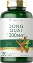 Carlyle Dong Quai Capsules | 1000 mg | 250 Count | Non-GMO ve Gluten Free Supplement | Geleneksel Herb