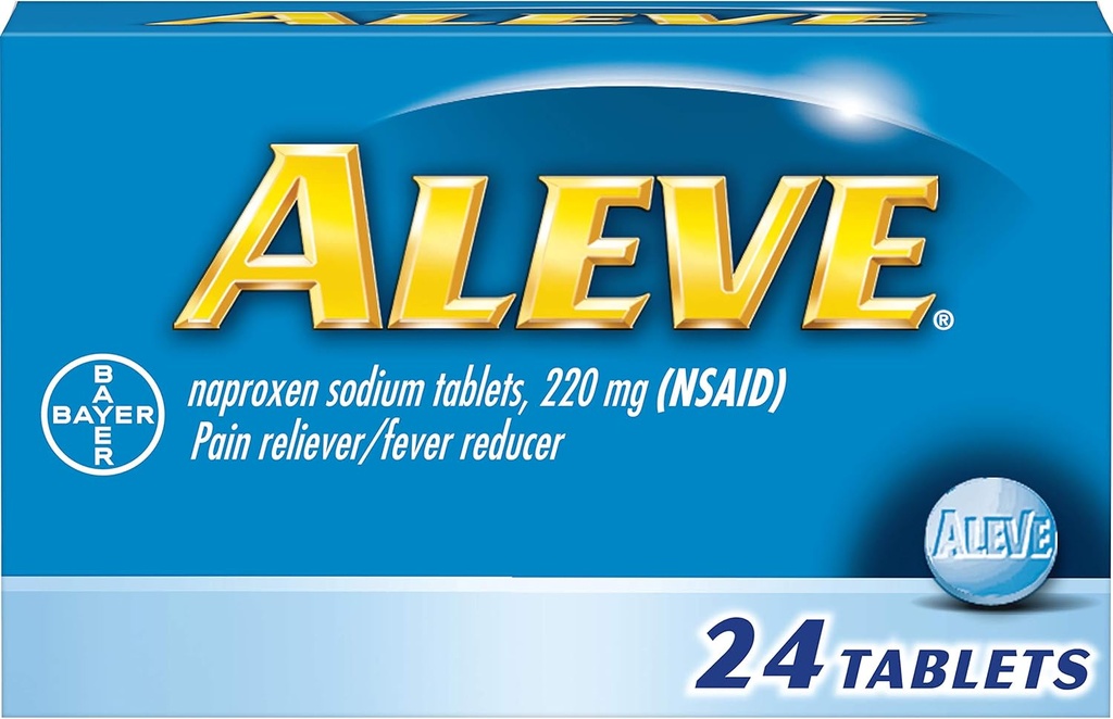 Aleve Caplets, 24Count (Pack of 2)