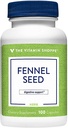 Η βιταμίνη Shoppe Σπόροι μάραθου 480MG (Σπόροι Foeniculum Vulgare), βοτανικό συμπλήρωμα για την παθητική υποστήριξη & ενδοκρινική υγεία (100 κάψουλες)