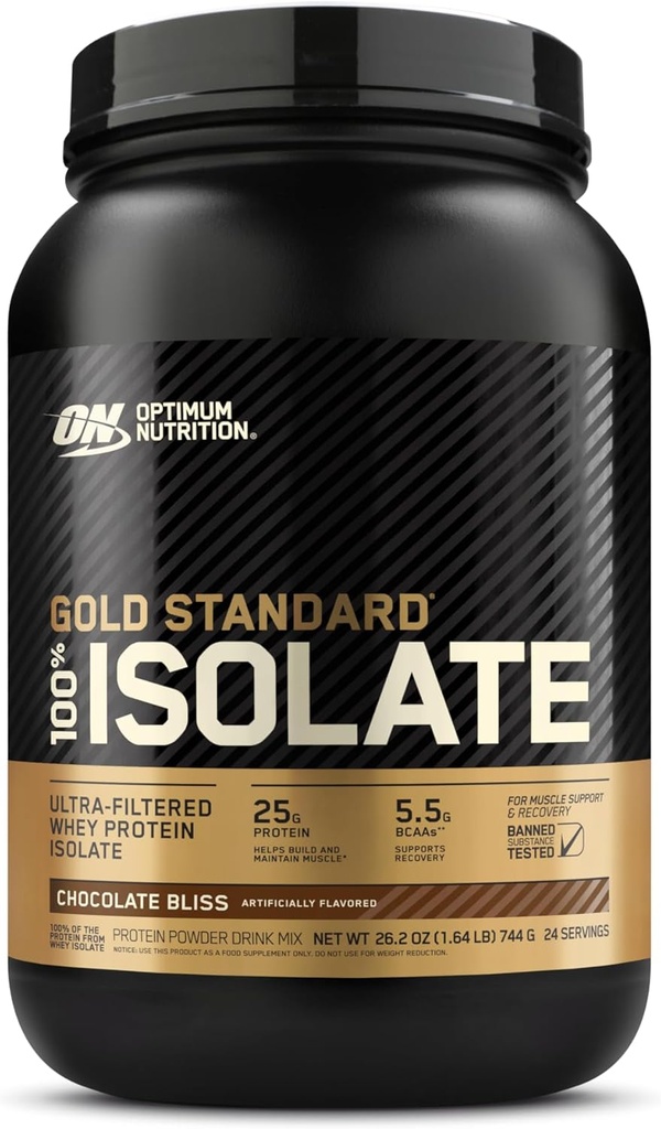 Optimum Beslenme Altın Standardı 100% Isolate, Chocolate Bliss, 1.64 Pound, 24 Hizmet (Pazar Mayıs Vary)