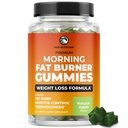 Sabah Fat Burner Gummies | Kadınlar ve Erkekler için Kilo kaybı | Green Tea, Garcinia, Green Coffee Bean & More | Appetite Suppressant & Metabolism ATM | 60 Gummies