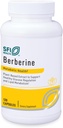 Klaire Labs SFI Health Berberine HCI 500 mg - Berberine Supplement - Gluten-Free, hipoallergenic (120 Capsules)