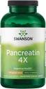 Swanson Triple-Strength Pancreatin 4X Enzyme - 375 mg, 300 Tabs