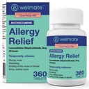 WELMATE - Levocet referenceine Dihidrchloride 5 mg (360 ct) - Drowsy Antihistamin - Genric Antis - Over-The-Counter Drug