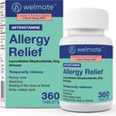 WELMATE - Levocet referenceine Dihidrchloride 5 mg (360 ct) - Drowsy Antihistamin - Genric Antis - Over-The-Counter Drug