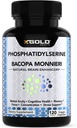 PhosphatidylSerine & Bacopa Monnieri 800 mg 2 1 Supplement - Doğal Beyin Geliştirilmiş Focus ve Concentration, Memory Support, & Cognitive Function - 120 Vegetarian Capsules