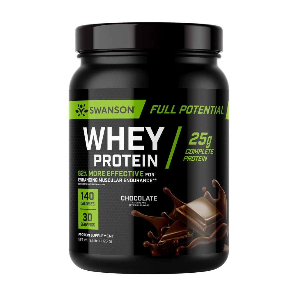 Swanson Full Potansiyel Whey Protein - Çikolata