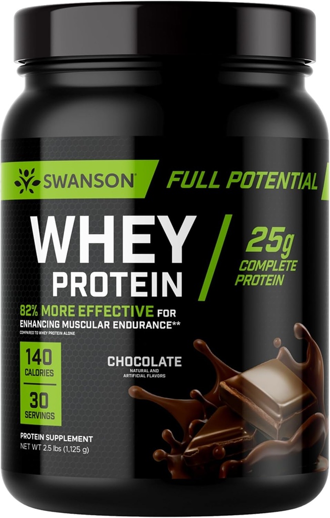 Swanson Full Potansiyel Whey Protein - Çikolata