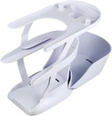 Navage Nasal Irrigation System için Depolama Caddy Organizer - Detachable Tray ile 3Tier Nose Temizlik - Plastik Caddy Sadece - Nasal Bakım Aksesuarları