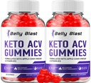 (2 Pack) Belly Blast Keto ACV Gummies - Gelişmiş Formula Belly Blast Chem Plus ACV Gummies Apple Cider Vinegar, Kilo Yönetimi, BellyBlast ACV Diyetary Supplement Yorumlar Men Women (120 Gummies)