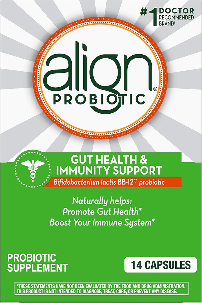 Align Gut Health & Immunity Probiyotik, Daily Digestive Support for Women and Men, Help Immune and Digestive Health, 14 Capsules