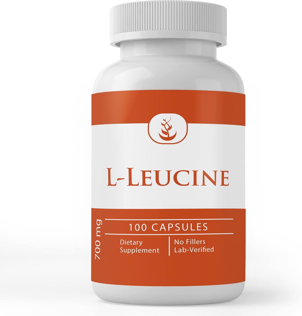 PURE ORIGINAL INGREDIENTS L-Leucine, (100 Capsules) Her zaman Pure, Hayır Katkıları veya Ayırmalar, Lab