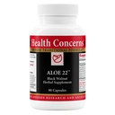 Sağlık Endişeleri Aloe 22 – Digestive Support & Intestinal Cleanse – Constipation, Bloating & Parasite Detox Supplement – Black Walnut, Ginger, Myrobalan & Aloe Vera Herbal Formula – 90 Capsules