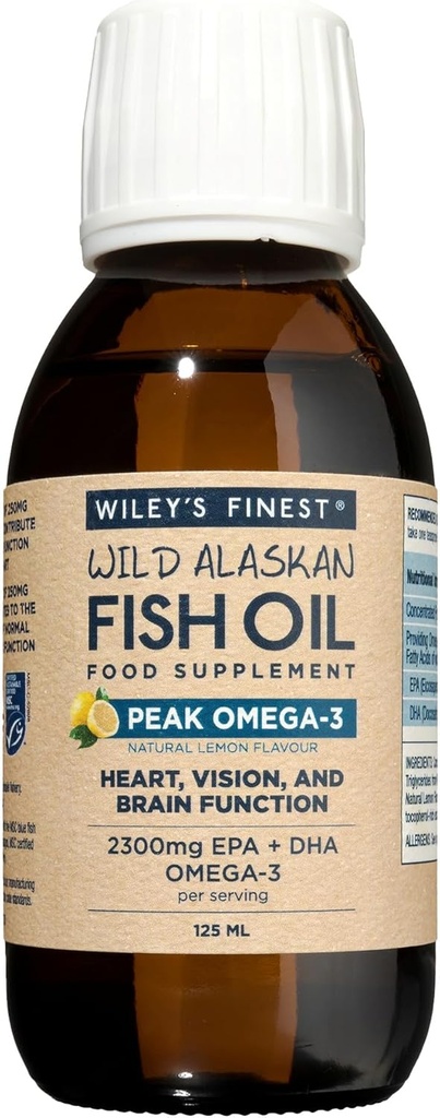 Liquid 2150mg EPA + DHA Omega-3 Φυσικό Άγριο ιχθυέλαιο Αλάσκας Συμπλήρωμα διατροφής 25