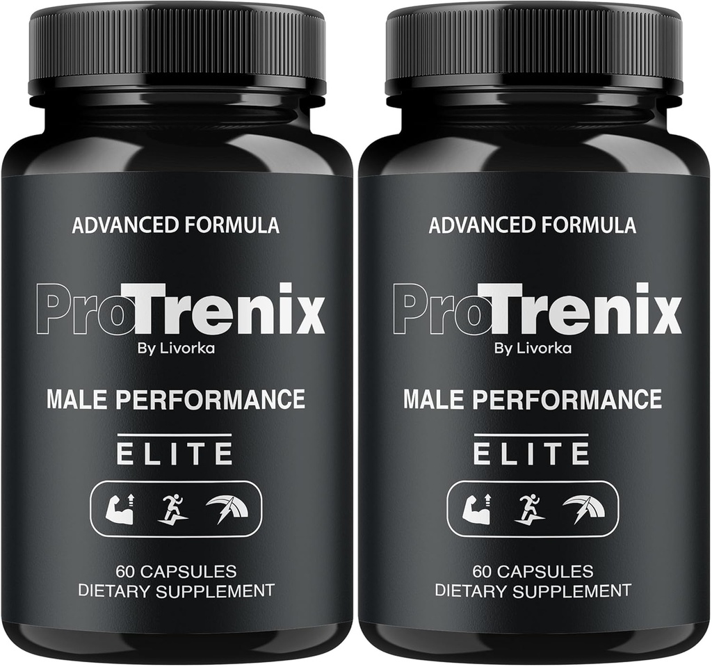 (2 Pack) ProTrenix Pills, ProTrenix Pills, ProTrenix Capsules, ProTrenix Supplement Capsules All Natural Support - Premium Formula, ProTrenix Advanced Formula, 2 Ay için 120 Capsules