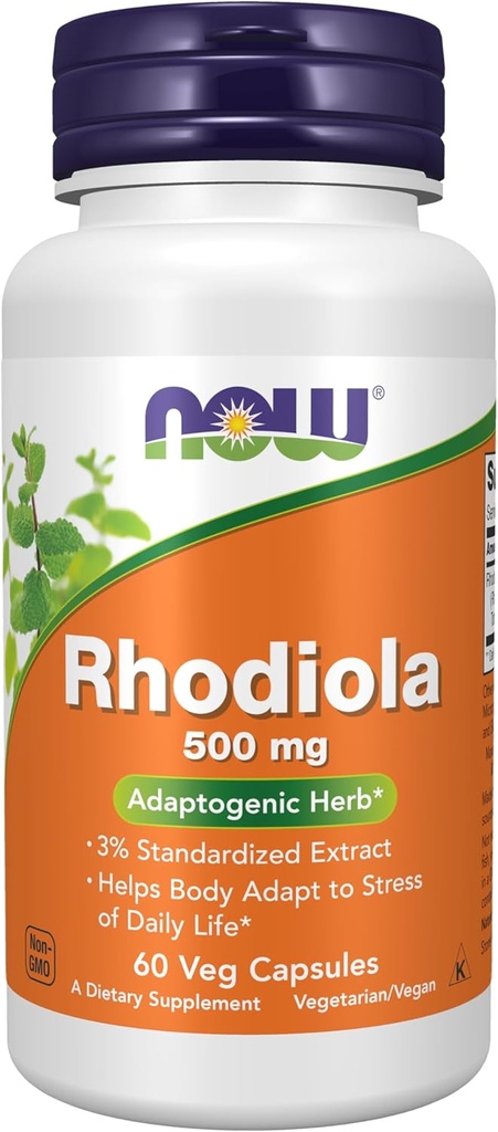 ŞİMDİ GIDAS Rhodiola 500MG 3PCT Extract60 VCAP, 60 CT